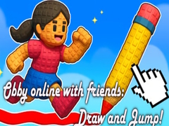                                                                     Obby online with friends: Draw and Jump! קחשמ
