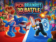                                                                     Pick Brainrot: 3D Battle קחשמ