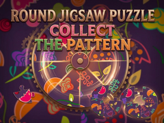                                                                    Round jigsaw Puzzle - Collect the Pattern קחשמ