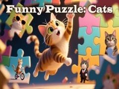                                                                     Funny Puzzle: Cats קחשמ