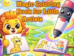                                                                     Magic Coloring Book for Little Artists קחשמ