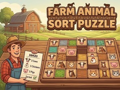                                                                     Farm Animal Sort Puzzle קחשמ