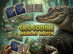                                                                     Crocodile Memory Match קחשמ