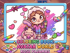                                                                     Coloring Book: Avatar World Rose Pajamas קחשמ