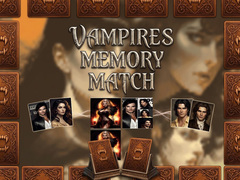                                                                     Vampires Memory Match קחשמ