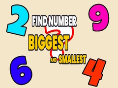                                                                     Find Number Biggest and Smallest קחשמ