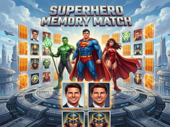                                                                     Superhero Memory Match קחשמ
