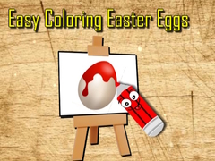                                                                     Easy Easter Coloring Eggs קחשמ