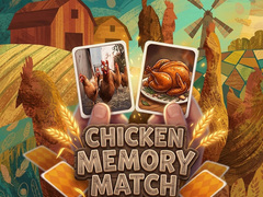                                                                     Chicken Memory Match קחשמ