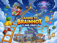                                                                       Ladder to Brainhot: Climb Obby ליּפש