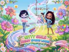                                                                     Kitty Girls Trendy Spring Looks קחשמ