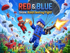                                                                     Red & Blue: Online. Build! Destroy! Fight! קחשמ