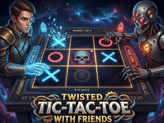                                                                     Twisted Tic-Tac-Toe with Friends קחשמ