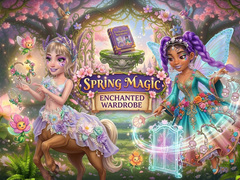                                                                     Spring Magic Enchanted Wardrobe קחשמ