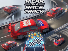                                                                     A Car on a Race Track קחשמ
