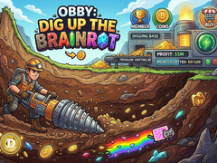                                                                     Obby: Dig Up The Brainrot! קחשמ