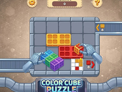                                                                     Color Cube Puzzle קחשמ