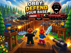                                                                     Obby: Defend your base from 67 קחשמ