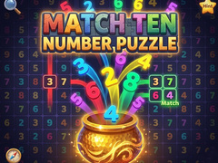                                                                       Match Ten - Number Puzzle ליּפש
