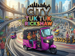                                                                     City Tuk Tuk Rickshaw קחשמ