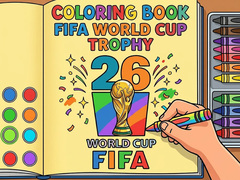                                                                       Coloring Book: FIFA World Cup Trophy ליּפש