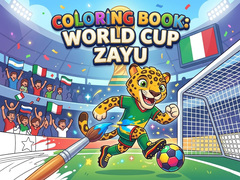                                                                       Coloring Book: World Cup Zayu ליּפש