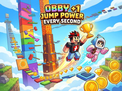                                                                     Obby +1 Jump Power Every Second קחשמ