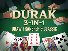                                                                     Durak 3-in-1: Draw Transfer & Classic קחשמ