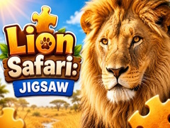                                                                     Lion Safari Jigsaw  קחשמ