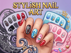                                                                     Stylish Nail Art קחשמ