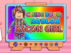                                                                     Coloring Book: Roblox Bacon Girl קחשמ