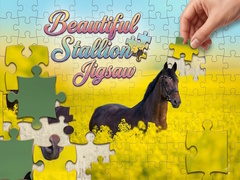                                                                     Beautiful Stallion Jigsaw קחשמ