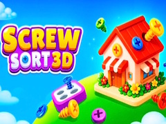                                                                     Screw Sort 3D קחשמ