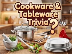                                                                     Cookware & Tableware Trivia קחשמ