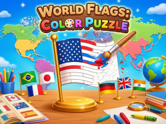                                                                     World Flags: Color Puzzle קחשמ