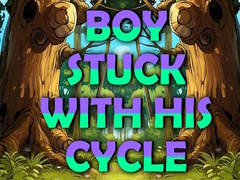                                                                     Boy Stuck with His Cycle קחשמ