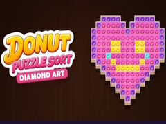                                                                     Donut Puzzle Sort Diamond Art קחשמ