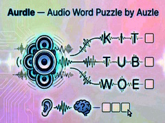                                                                     Aurdle — Audio Word Puzzle by Auzle קחשמ