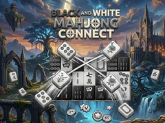                                                                     Black and White Mahjong Connect קחשמ