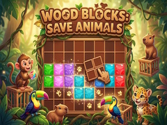                                                                     Wood Blocks: Save Animals קחשמ