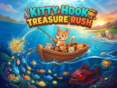                                                                     Kitty Hook Treasure Rush קחשמ