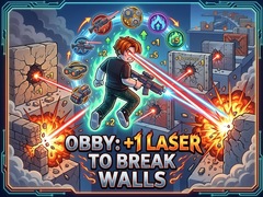                                                                       Obby: +1 Laser to Break Walls ליּפש