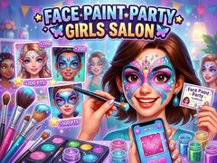                                                                     Face Paint Party Girls Salon קחשמ