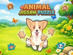                                                                       Animal Jigsaw Puzzle ליּפש