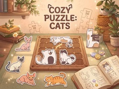                                                                     Cozy Puzzle: Cats קחשמ