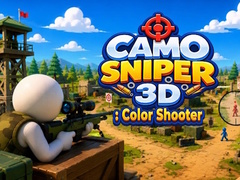                                                                     Camo Sniper 3D: Color Shooter קחשמ