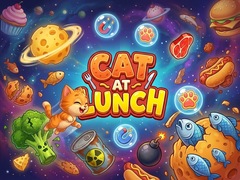                                                                     Cat at Lunch קחשמ