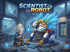                                                                     Scientist and Robot קחשמ