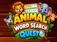                                                                     Animal Word Search Quest קחשמ