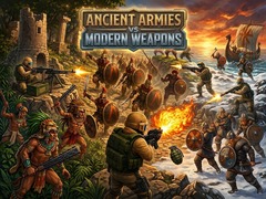                                                                     Ancient Armies vs Modern Weapons קחשמ